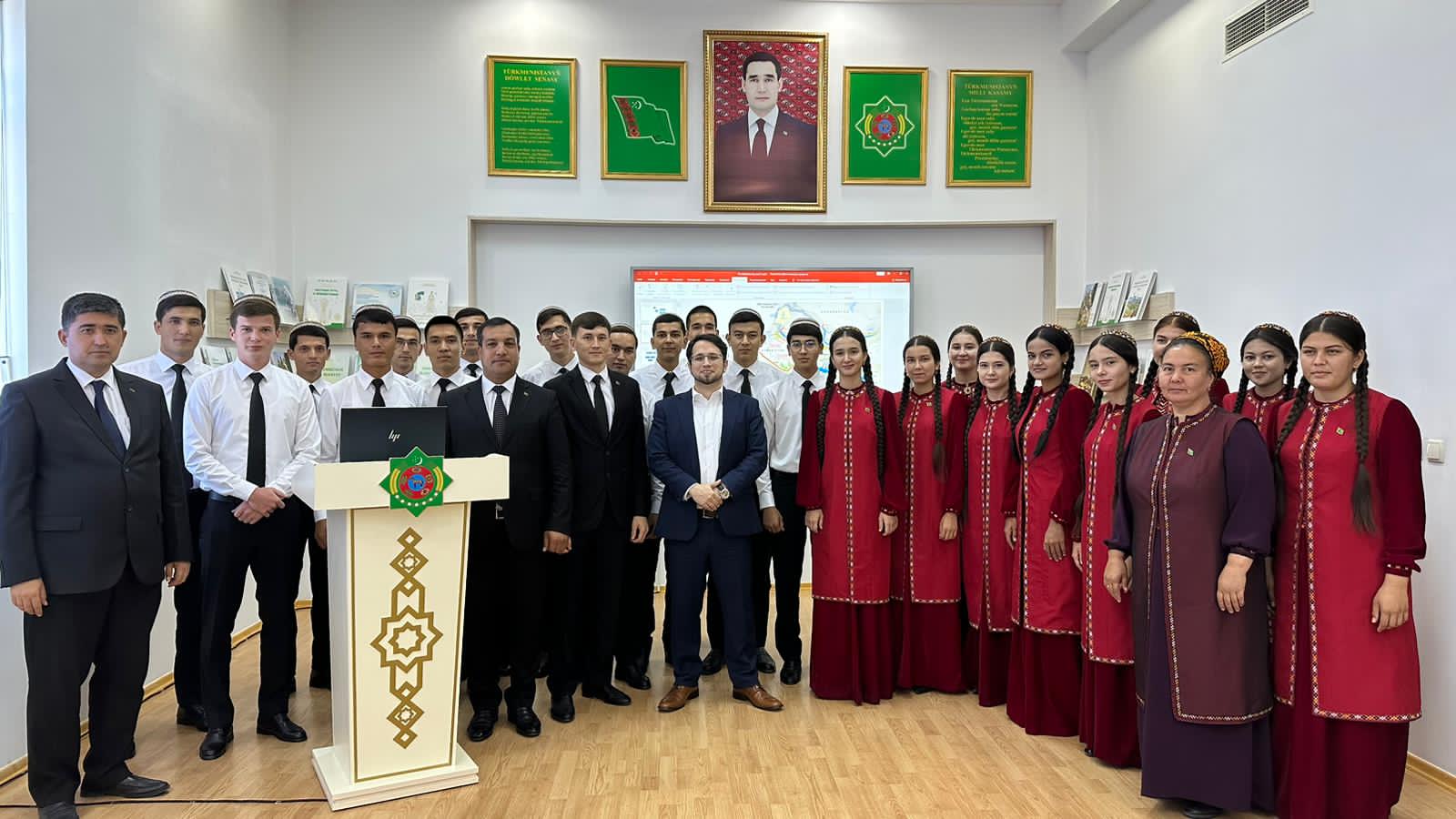USAID and the State Department co-organized a series of lectures and trainings on water efficiency and desalinization in Turkmenistan