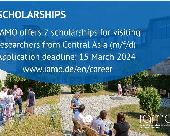 Leibniz Institute of Agricultural Development in Transition Economies (IAMO) Offers Two Scholarships for Researchers from Central Asia 