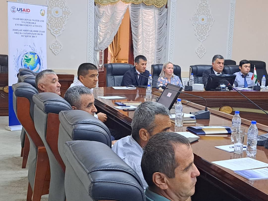 USAID supported a meeting of the Isfara Small Basin Council