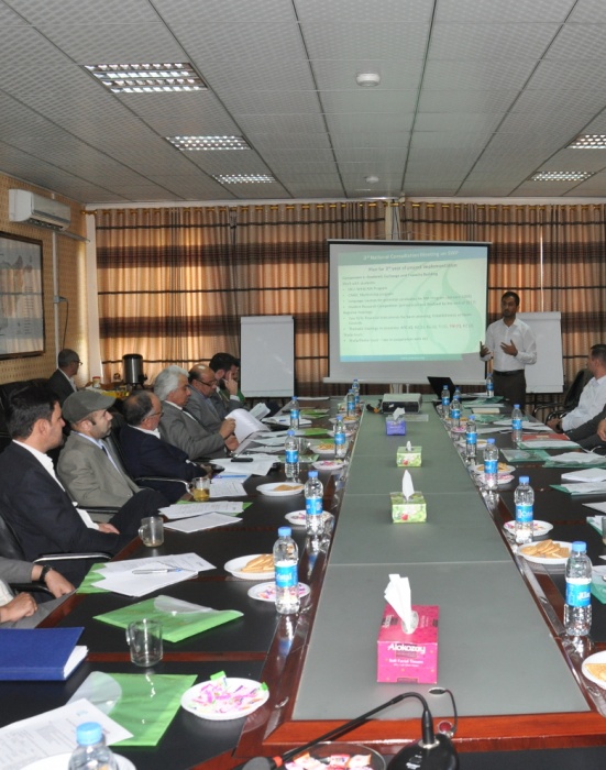 Working meeting on Smart Waters Project in Afghanistan