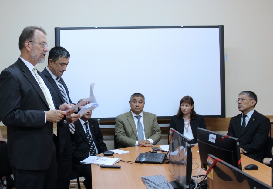 Информационно-тренинговый класс для специалистов водного хозяйства открыли в Туркменистане