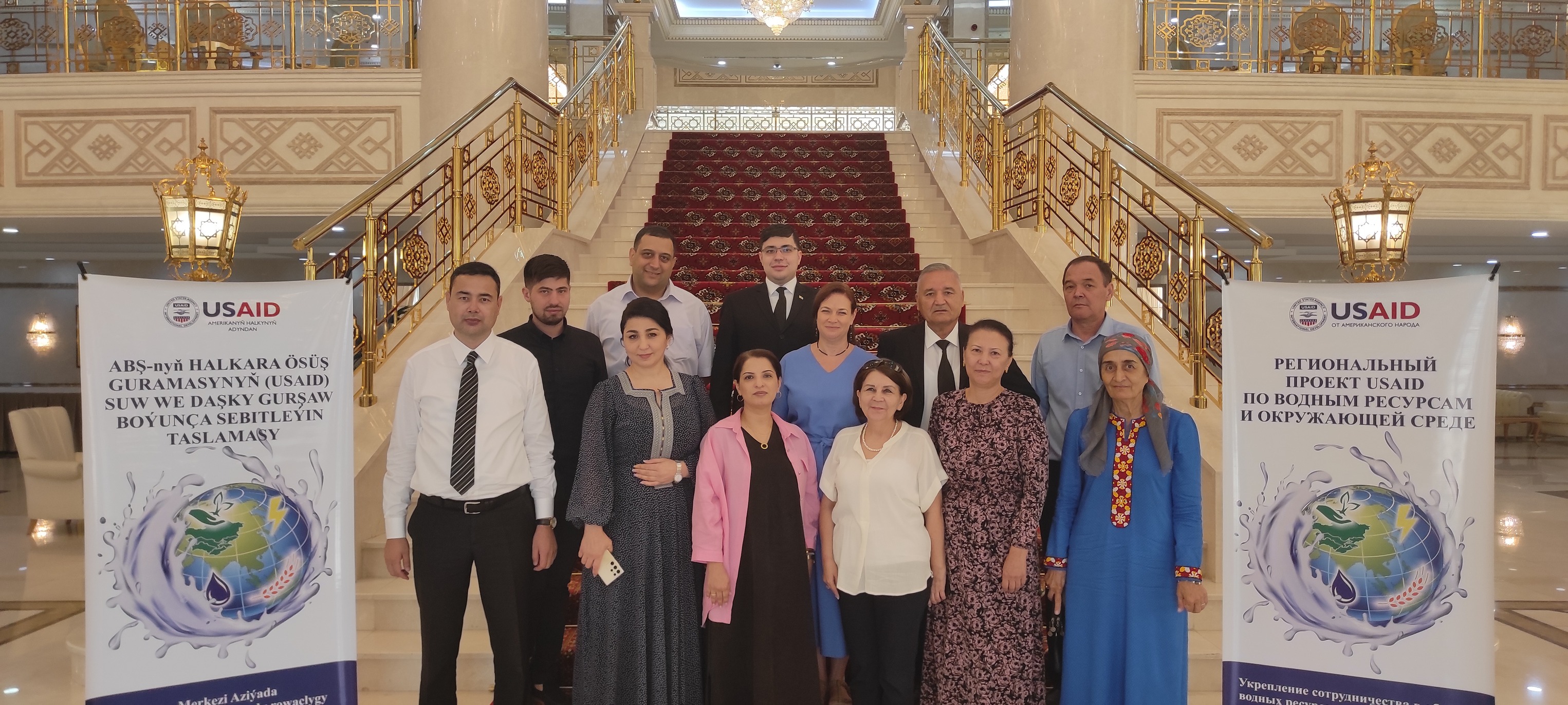 USAID organized a national workshop to familiarize government officials in Turkmenistan