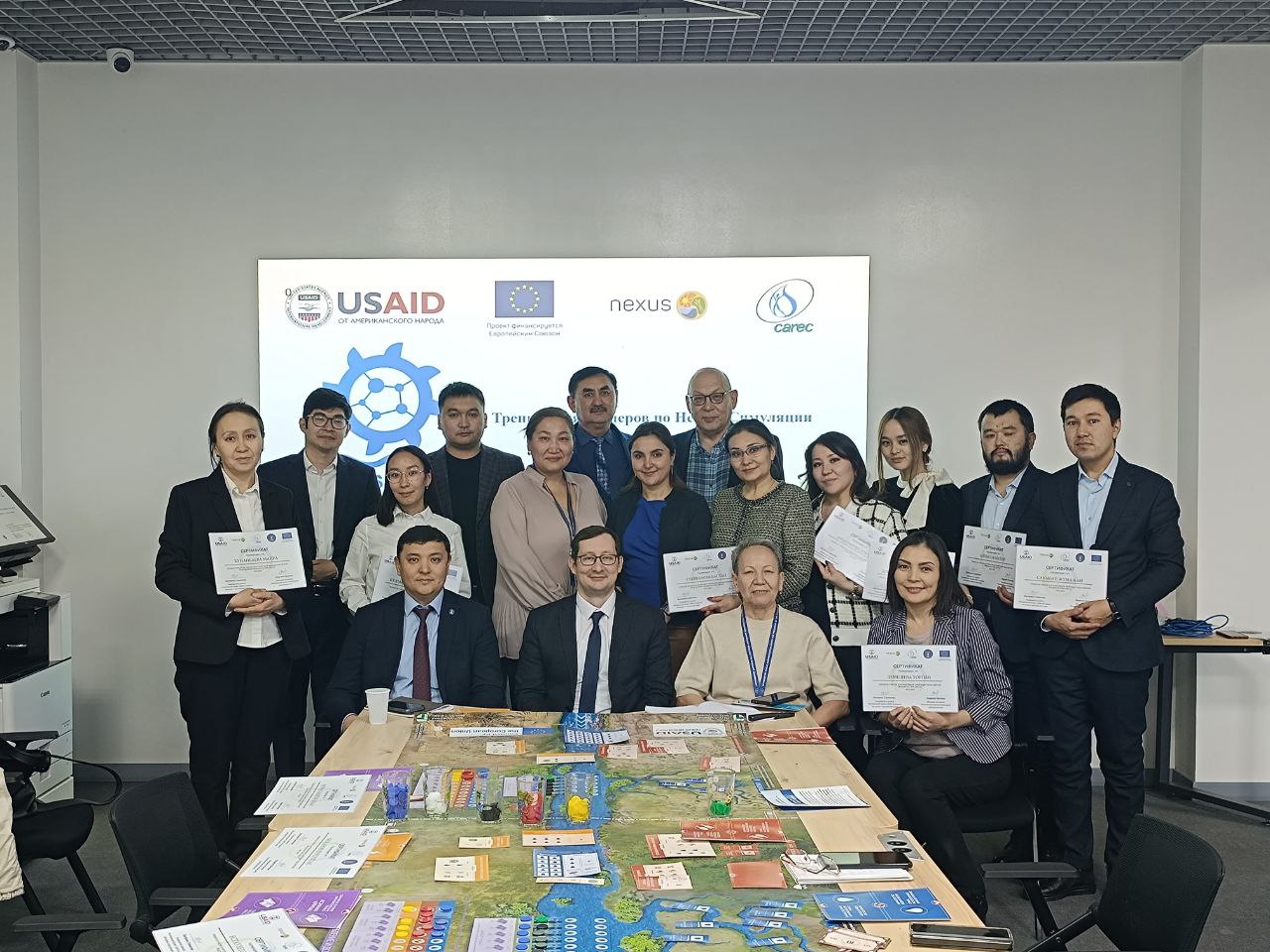 Future public managers of Kazakhstan were trained in the basics of the Nexus approach