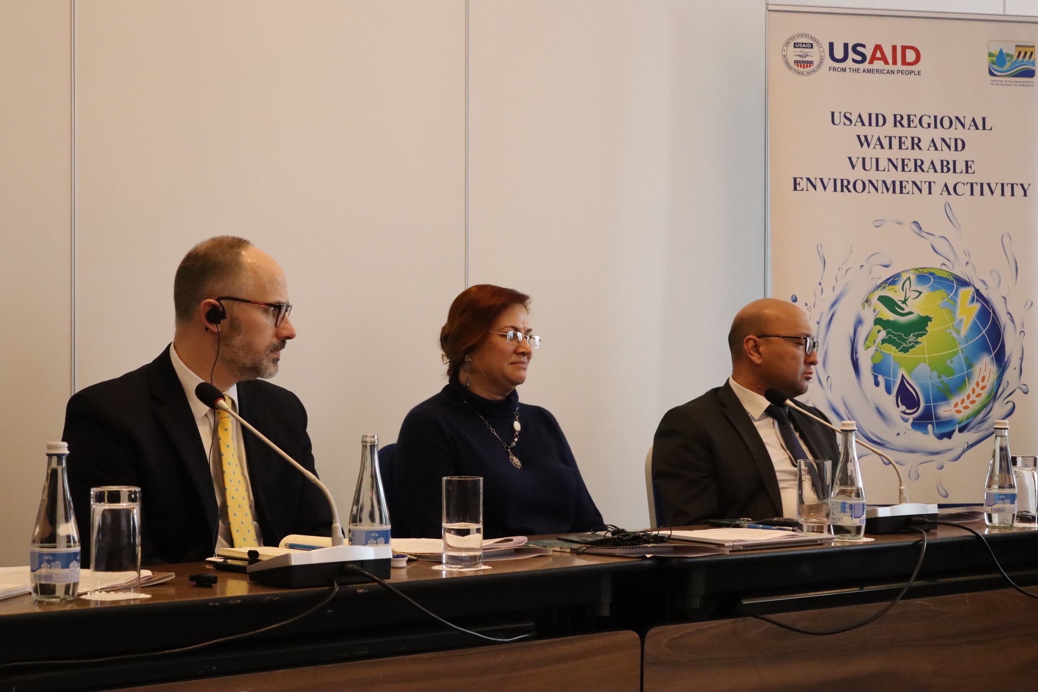 USAID совместно с Министерством водного хозяйства организовал 6-е заседание Национального межсекторального комитета (НМК) в Узбекистане