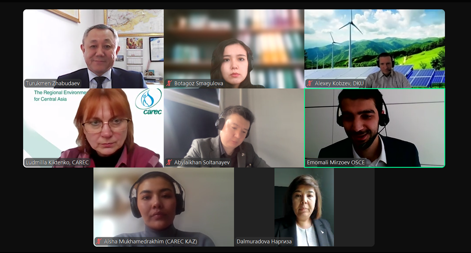 OSCE supports the development of educational curricula in renewable energy in Central Asia