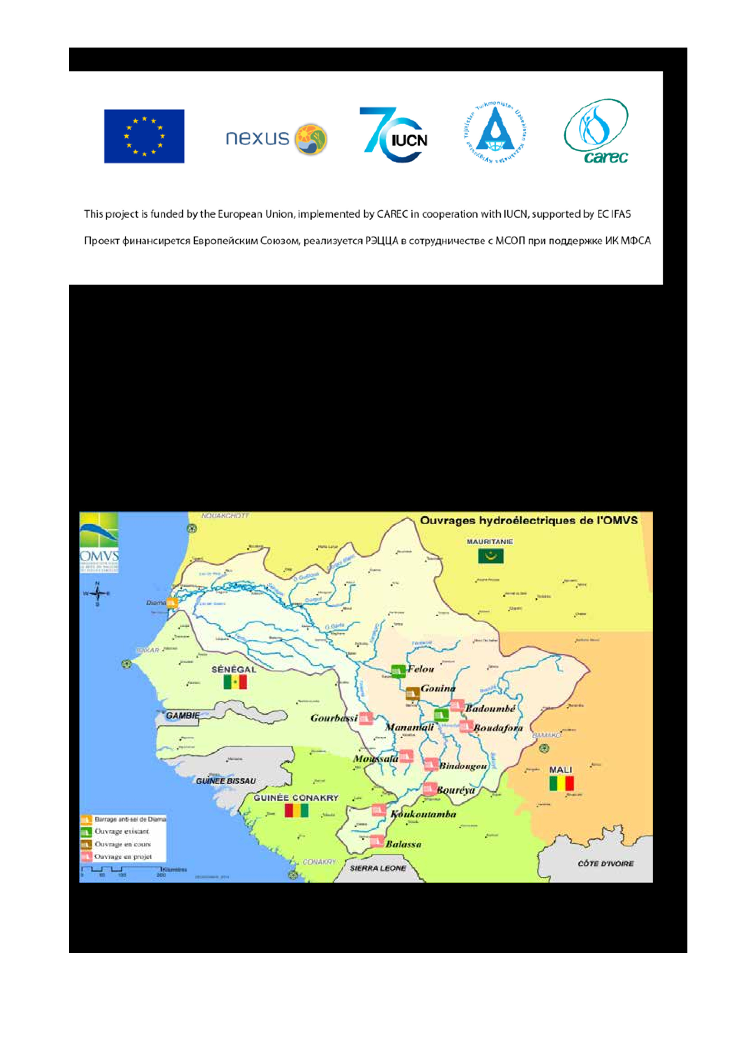Senegal River basin case study, May 2018