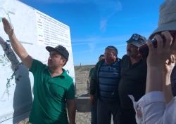 DEMONSTRATION TOUR TO KAZAKHSTAN PART OF THE ARAL-SYRDARYA BASIN
