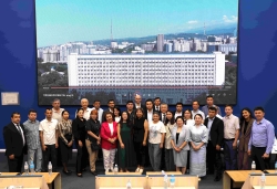 Региональная рабочая группа ОБСЕ по вопросам образования для справедливого и инклюзивного энергетического перехода в Центральной Азии посетила Satbayev University 