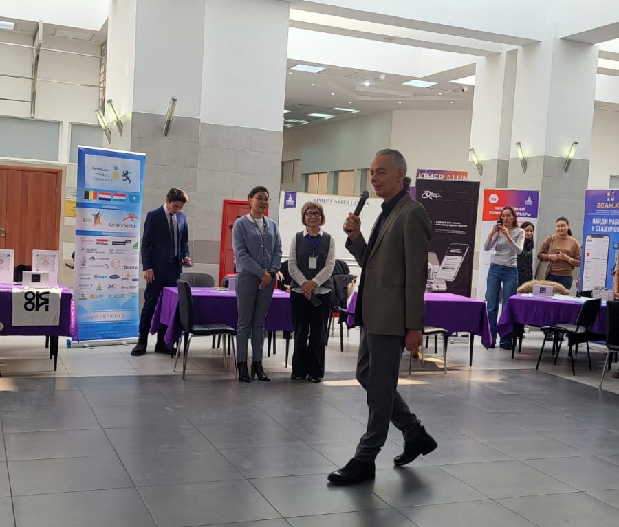 CAREC participated in “Career Day” hosted by KIMEP University