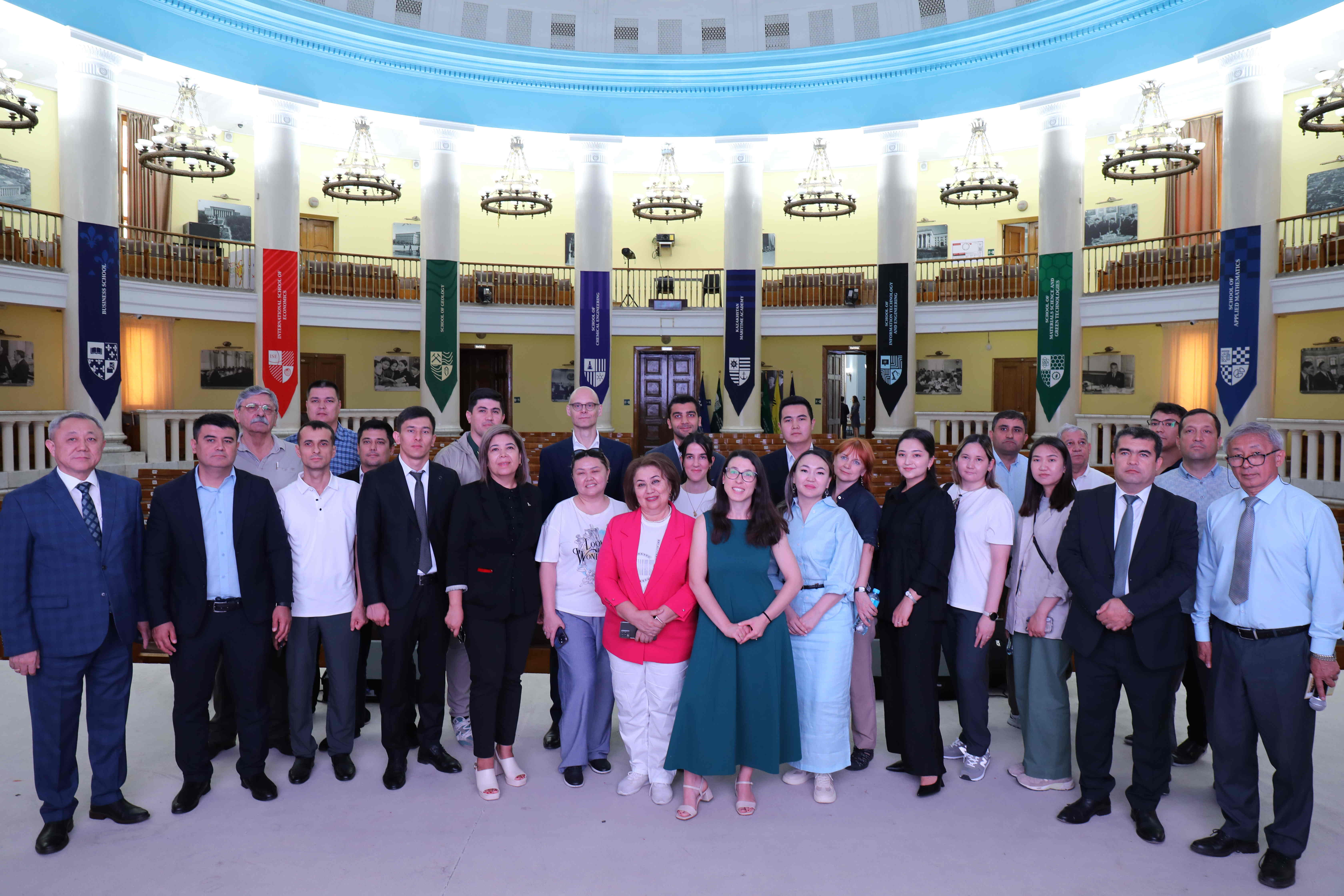 Regional Task Force on Education for a Just and Inclusive Energy Transition in Central Asia Visits KBTU’s Laboratory of Alternative Energy and Nanotechnology
