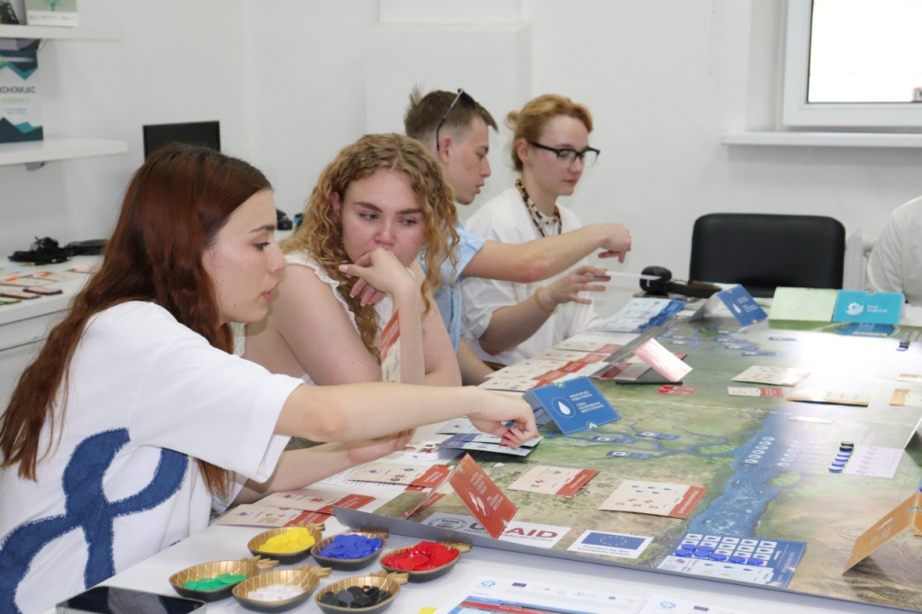 Устойчивое развитие в действии: студенты КНУ приняли участие в Нексус-симуляции